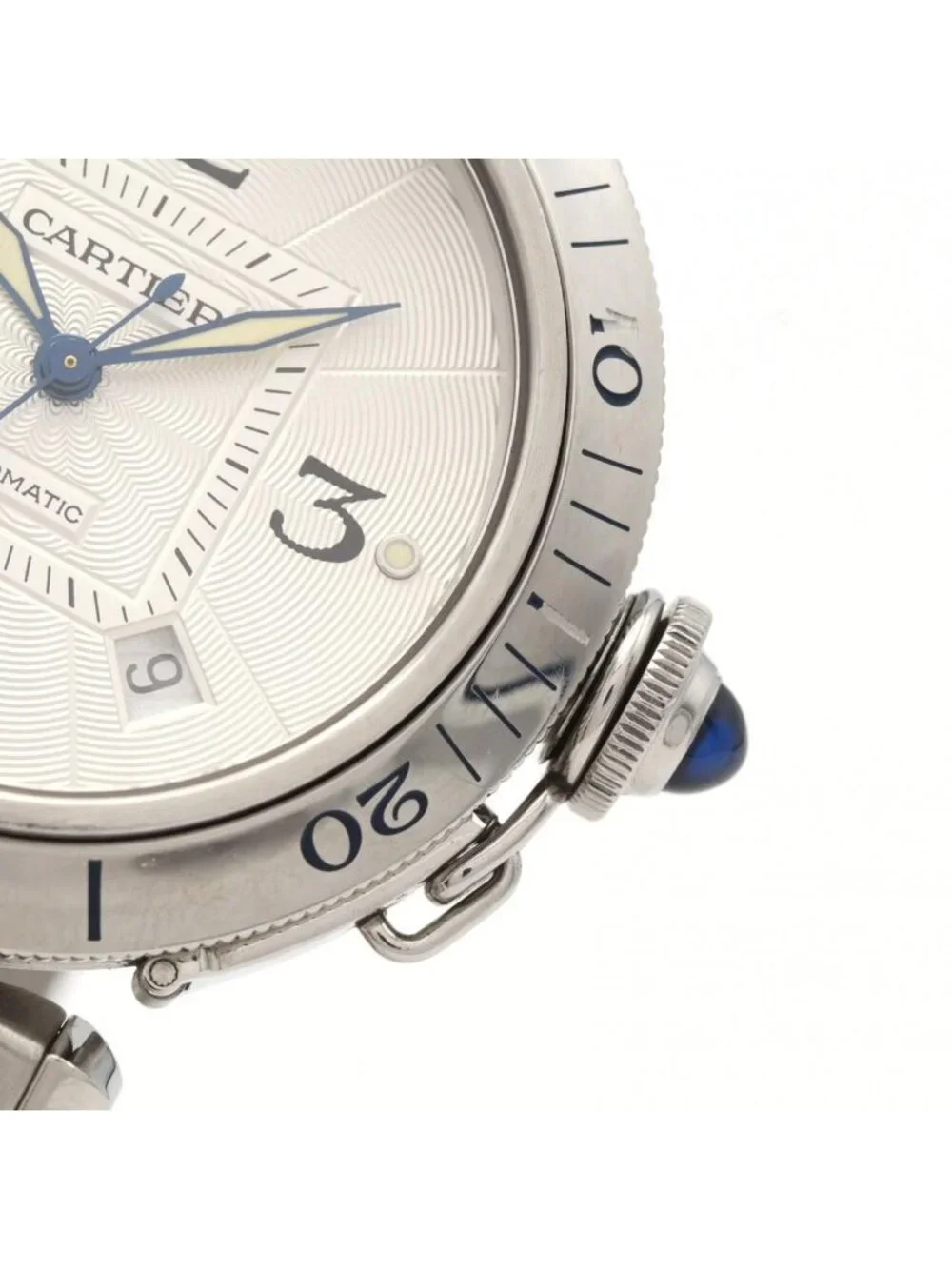 Cartier Pasha SS Automatic Winding Watch